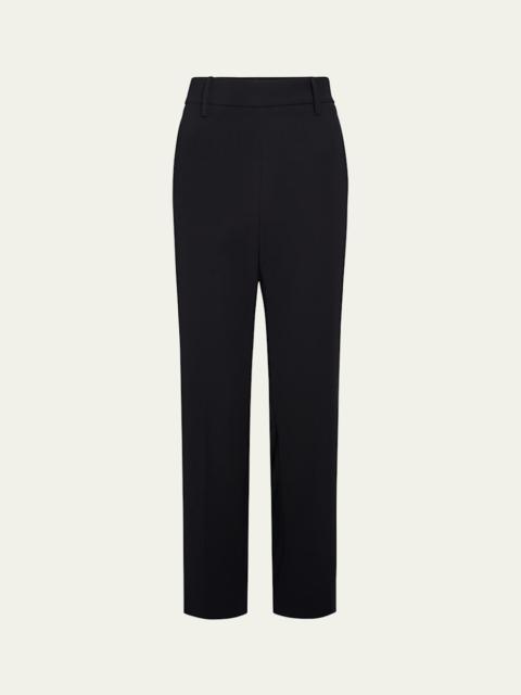 Vince Mid-Rise Tapered Pull-On Pants