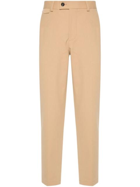 BOSS pressed-crease trousers
