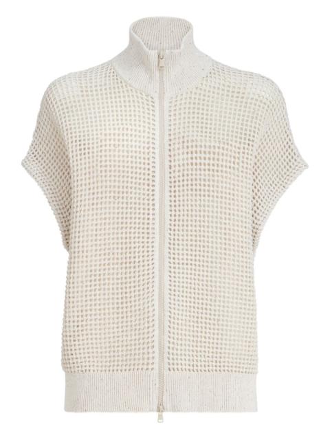 Brunello Cucinelli zip cardigan