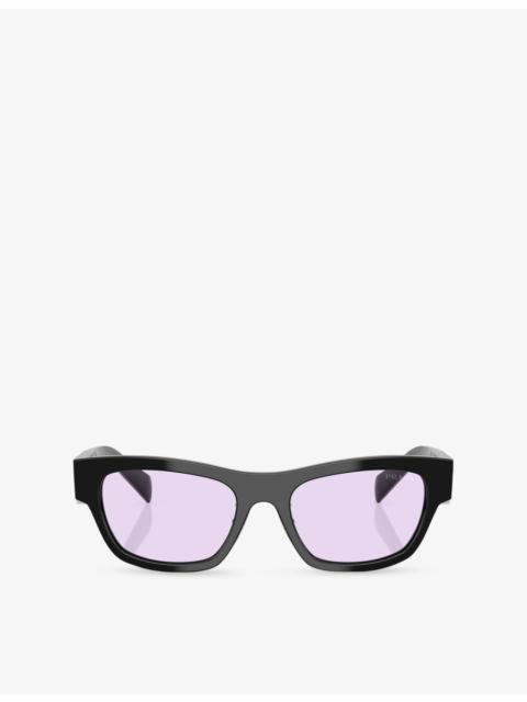 Prada PR B09SF Butterfly Acetate Sunglasses