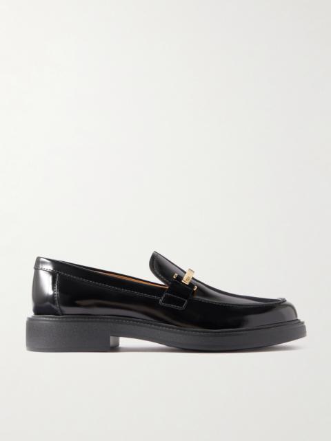 Tod's Gomma 20l Embellished Leather Loafers