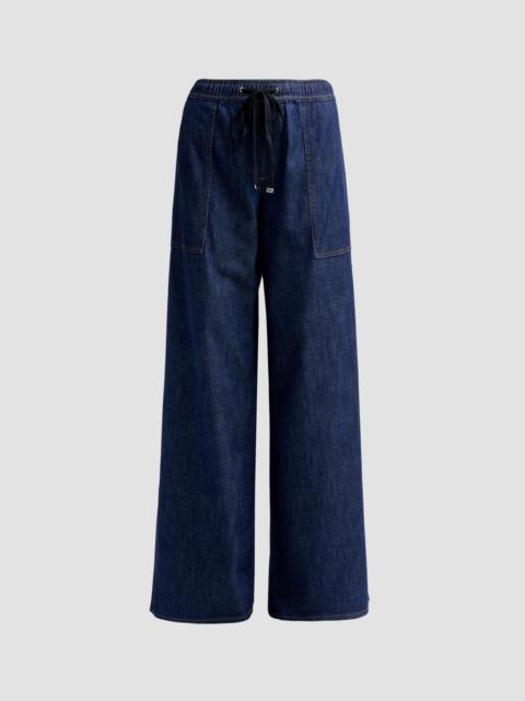 7 For All Mankind Women's Utility Wide-Leg Drawstring Pants - Halona