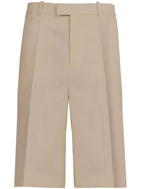 FERRAGAMO pressed-crease bermuda shorts