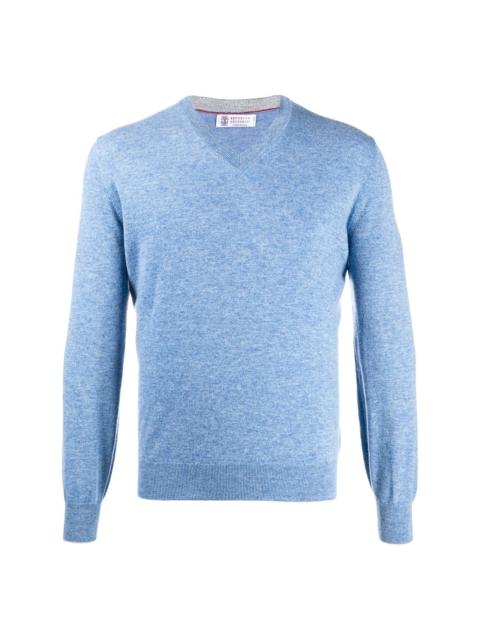 Brunello Cucinelli V-neck jumper