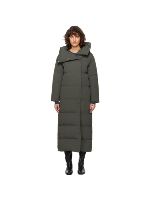 paloma wool Khaki Long Pruit Down Coat