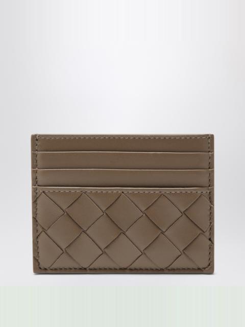 Bottega Veneta Beige Pinecone cardholder in Intrecciato leather