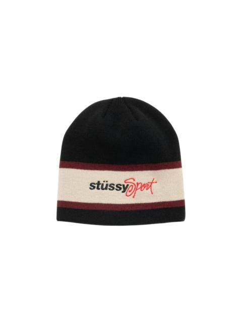 Stüssy Stussy 'Sport Stripe' Skullcap (Black)