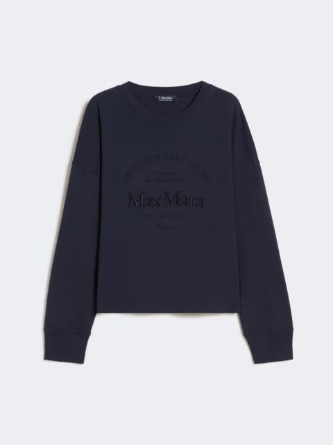 'S Max Mara Oversized jersey T-shirt - ULTRAMARINE