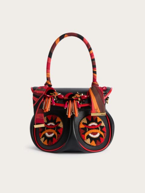 PUCCI LA PUPA EMBROIDERED HANDBAG