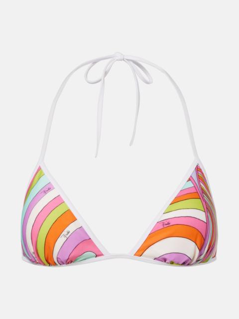 PUCCI Iride bikini top