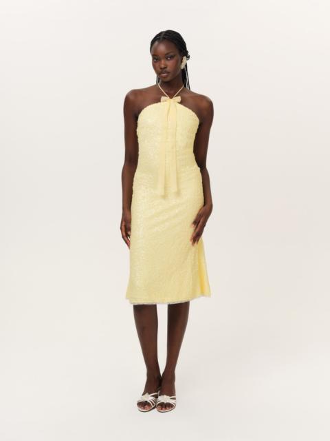 For Love & Lemons Lela Sequin Midi Dress