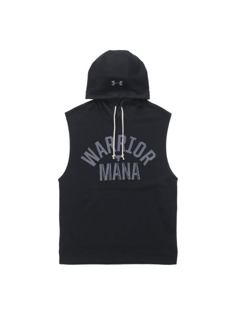 Under Armour Men's Under Armour Project Rock Training Sports hooded Sleeveless Black 1352693-001