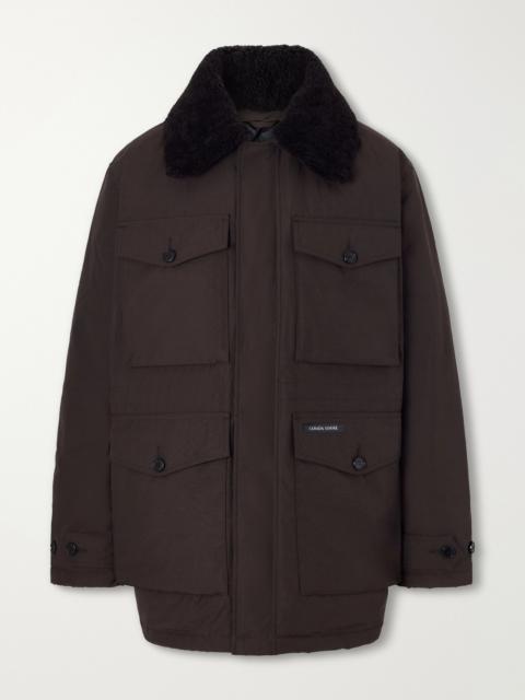 Canada Goose Scout Shearling-Trimmed Shell Down Jacket