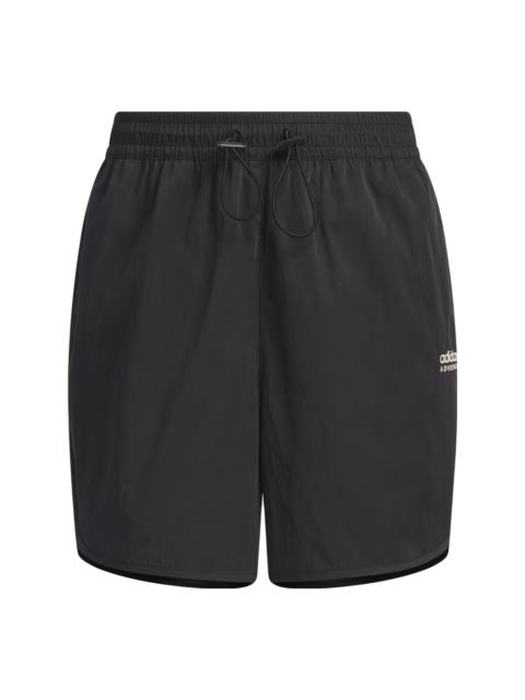 adidas (WMNS) adidas originals Logo Od Short 'Black' IK8604