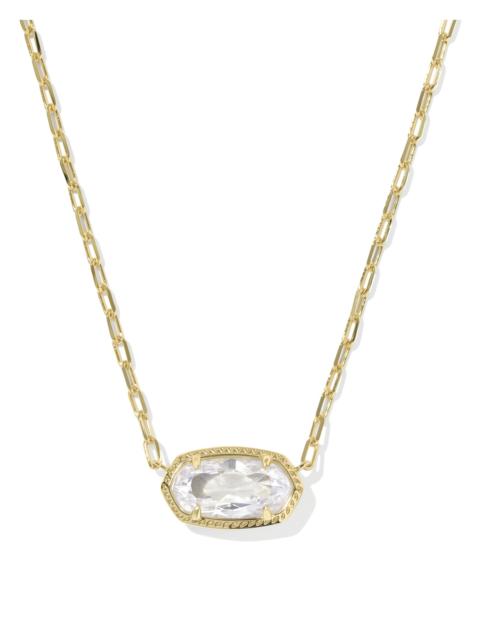 KENDRA SCOTT Elisa Luxe Gold Short Pendant Necklace