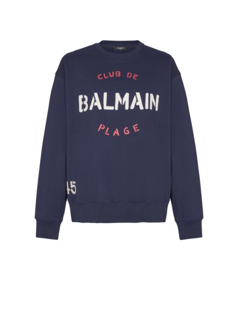 Balmain Sweatshirt with Balmain Club print