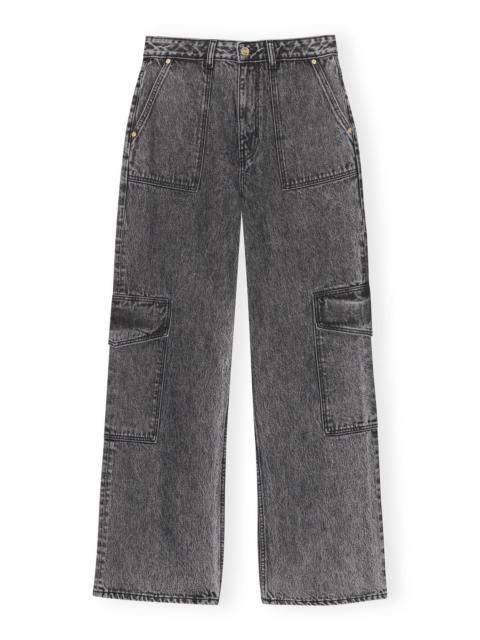 SNOW WASHED DENIM ANGI JEANS