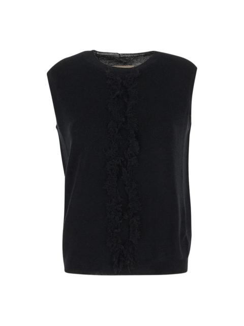 UMA WANG silk-blend top