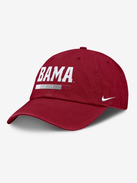 Nike Alabama Primetime Campus Club Men's Nike College Adjustable Hat