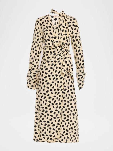 Johanna Ortiz Ollantay Silk Wrap Dress