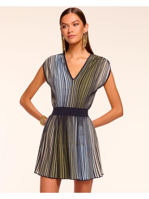 RAMY BROOK Marisol Ombre Knit Mini Dress