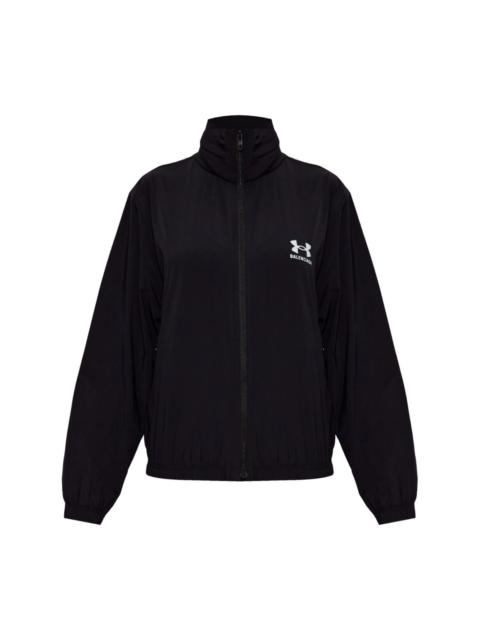 logo-print jacket
