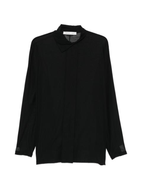 Carven pearl-appliqué shirt