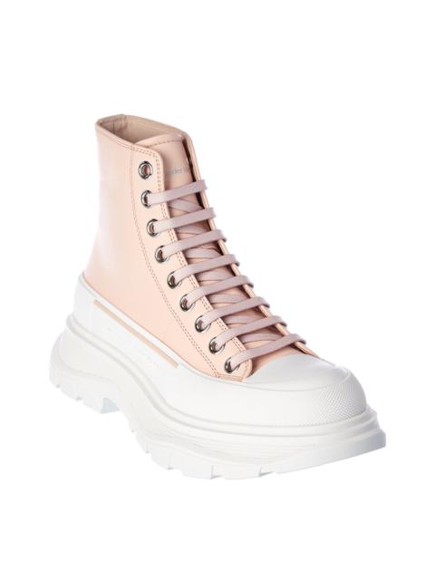 Alexander McQueen Alexander McQueen Tread Slick Leather Boot