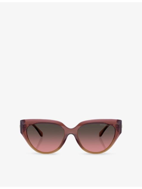 MICHAEL KORS MK2241U Boca Raton Cat-Eye-Frame Acetate Sunglasses