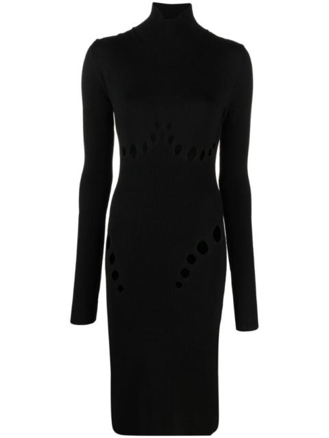 Jean Paul Gaultier long-sleeve knitted dress