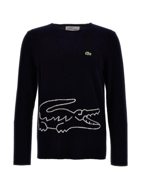 Comme Des Garcons shirt x Lacoste sweater