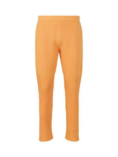 ISSEY MIYAKE RUSTIC KNIT PANTS