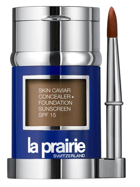 LA PRAIRIE Women's Skin Caviar Concealer Foundation Sunscreen SPF 15 - Nutmeg
