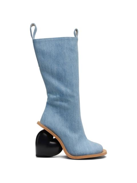 YUME YUME Blue Love Tall Boots