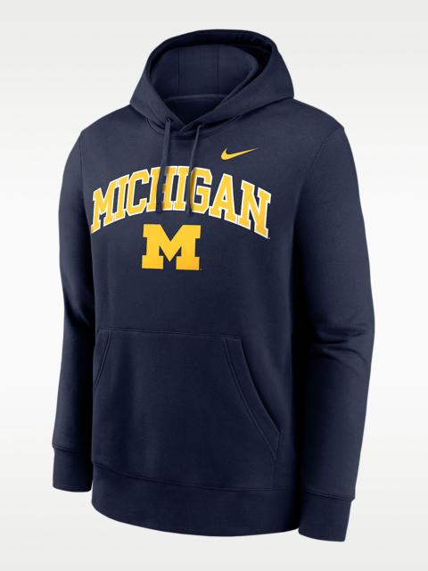 Nike Michigan Arch Men's Nike College Pullover Hoodie