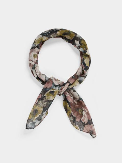 TODD SNYDER Italian Floral Neckerchief
