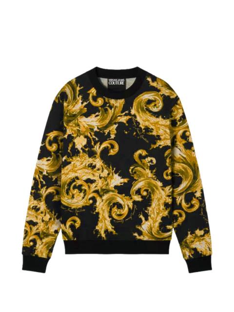 VERSACE JEANS COUTURE printed sweatshirt