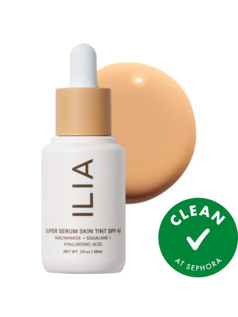 ILIA Beauty Super Serum Skin Tint SPF 40 - Hydrating Foundation