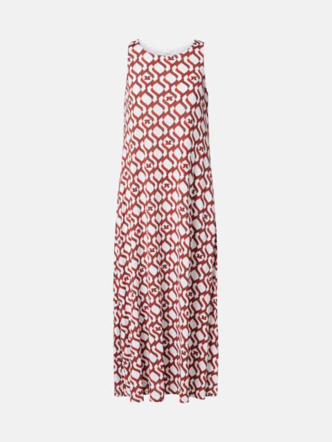 Max Mara Paste printed midi dress