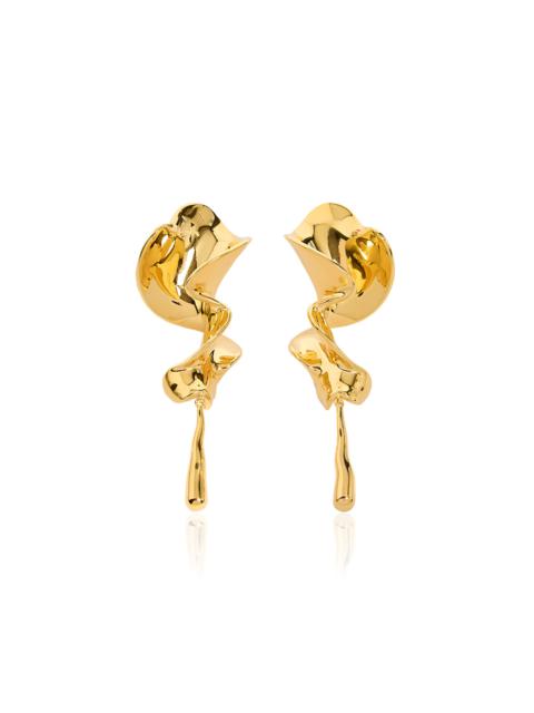 Tidal 18K Gold-Plated Earrings gold