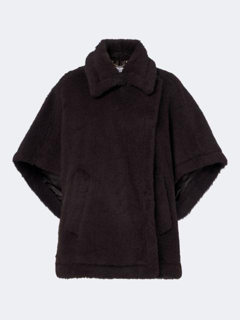 Max Mara Alpaca, wool, and silk cape