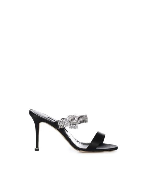 Manolo Blahnik Fibolta embellished mules