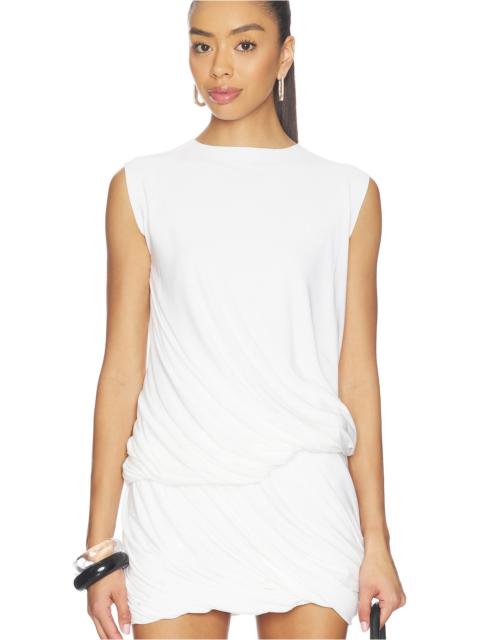 NORMA KAMALI Sleeveless Twist Top