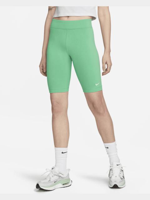 Women's Nike Sportswear Essential Mid-Rise 10" Biker Shorts