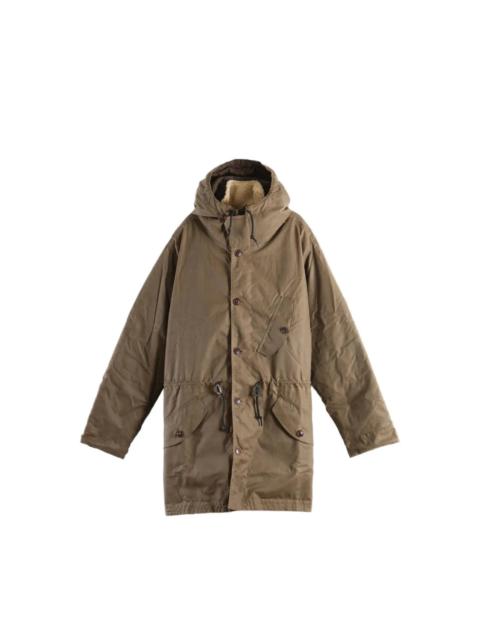 Barbour URSULA HOODED BUTTON-FASTENING COAT
