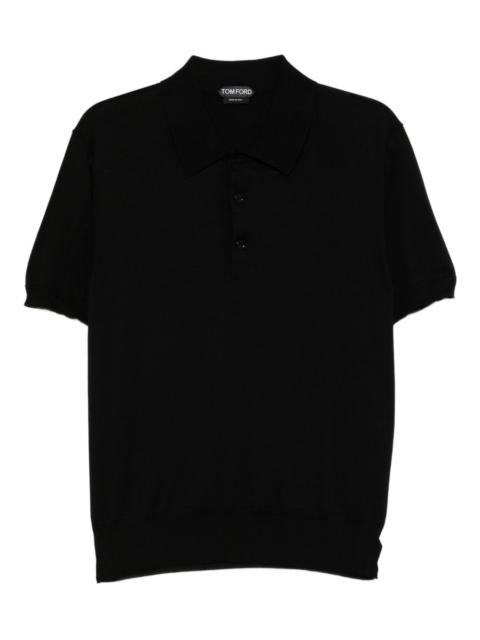TOM FORD short-sleeves cotton polo shirt
