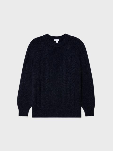 Sunspel Textured Donegal Jumper