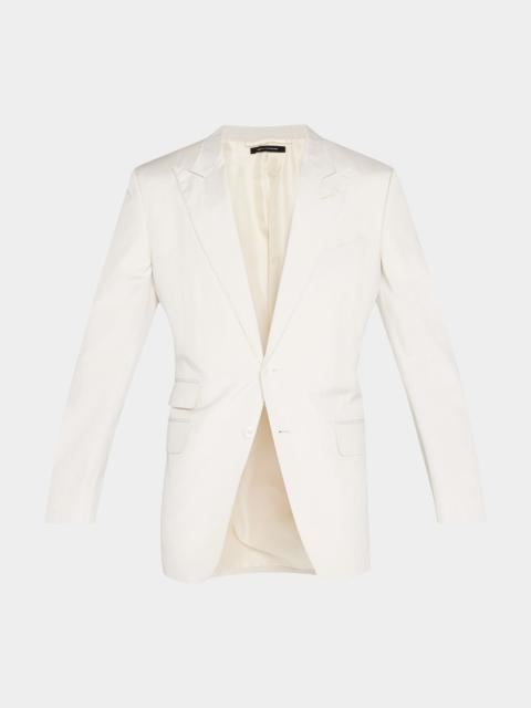 Men's Solid Suit Separate Jacket