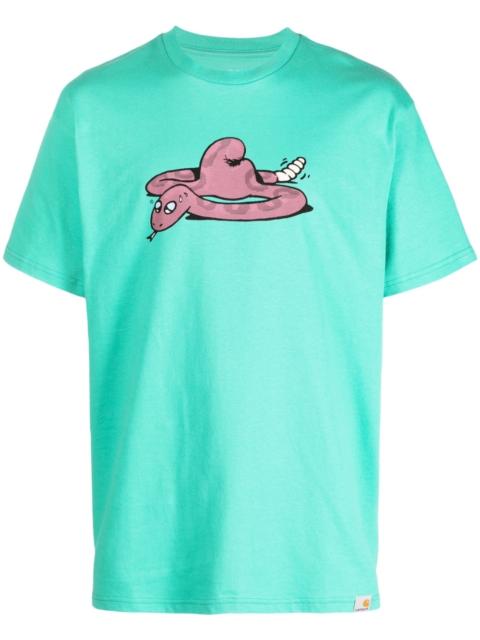 Carhartt graphic-print short-sleeved T-shirt