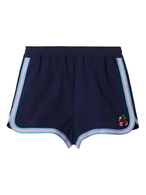 GUCCI (WMNS) Gucci Cotton Piquet Shorts 'Blue' 781829-XJGIT-4298